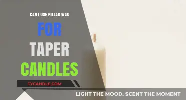 Using Pillar Wax for Taper Candles: Pros, Cons, and Tips