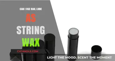 Rail Lube as String Wax: A Viable Alternative or Risky Choice?