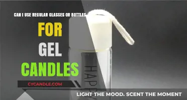 Using Regular Glasses or Bottles for Gel Candles: Safe or Risky?