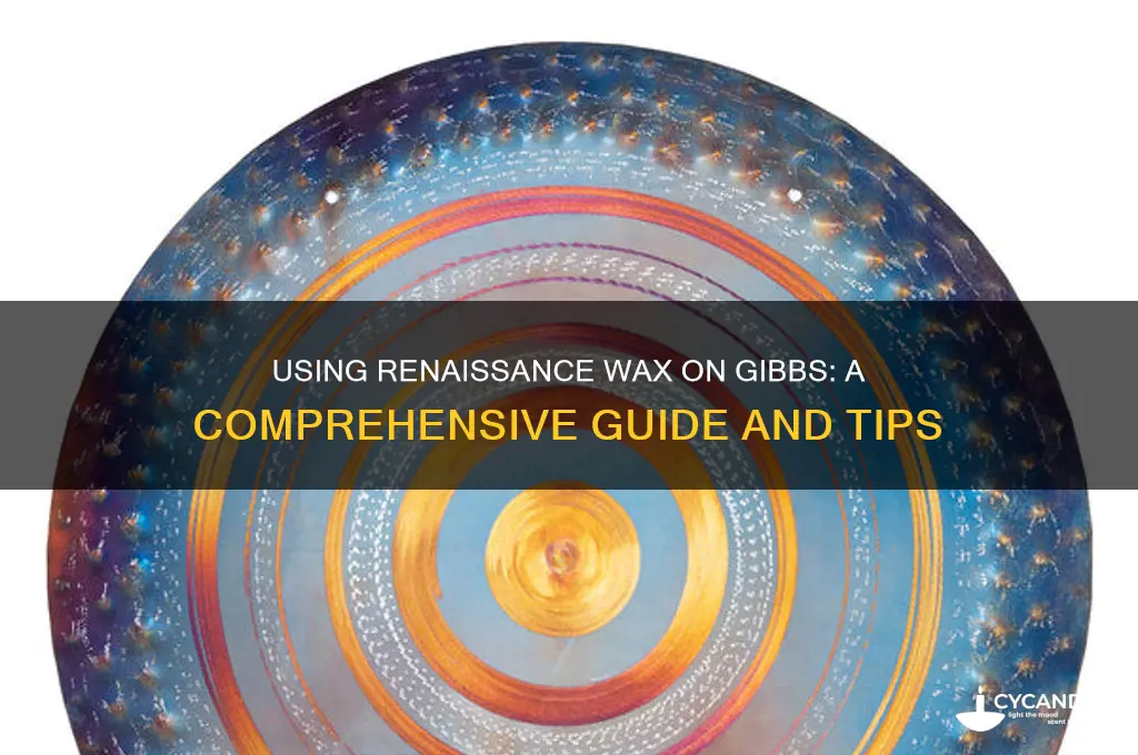 can i use renaissance wax on gibbs