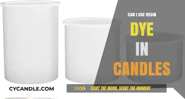 Using Resin Dye in Candles: Benefits, Safety, and Creative Tips