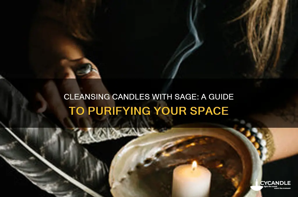 can i use sage to cleanse my candle