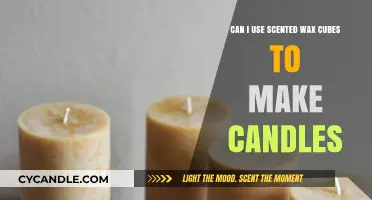 Using Scented Wax Cubes to Create Homemade Candles: A Guide