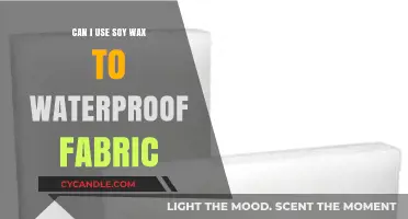 Waterproofing Fabric with Soy Wax: A DIY Guide for Crafters