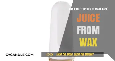 Using Terpenes to Craft Vape Juice from Wax: A Guide