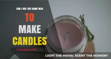 Using the Same Wax for Candles: Is It Safe and Effective?