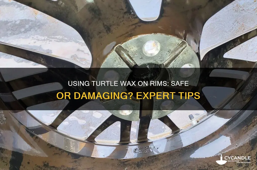 can i use turtle wax on rimd