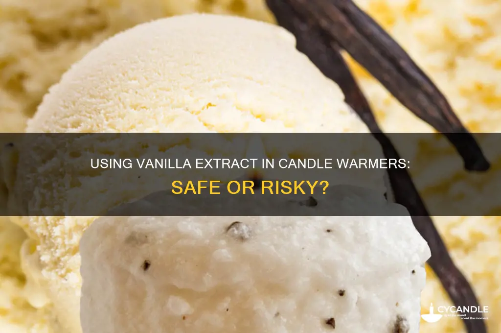 can i use vanilla extract in a candle warmer