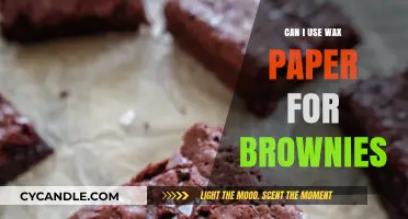 Can You Use Wax Paper for Brownies? Baking Tips Revealed