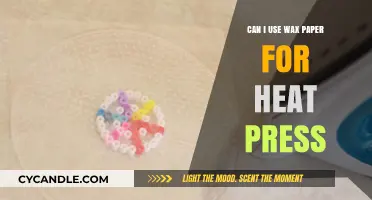 Using Wax Paper in Heat Press: Tips, Tricks, and Best Practices