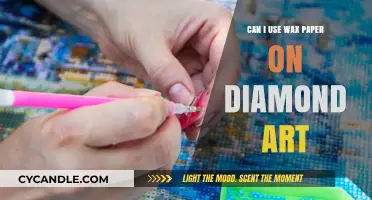 Using Wax Paper for Diamond Art: Tips and Best Practices