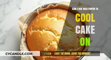Cooling Cakes on Wax Paper: Safe or Risky Baking Practice?