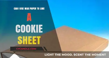 Wax Paper for Baking: Can It Line Your Cookie Sheet?