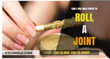 Can You Roll a Joint with Wax Paper? Facts and Alternatives