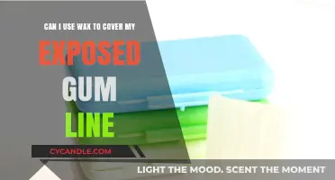 Using Wax to Cover Exposed Gum Line: Safe or Risky?