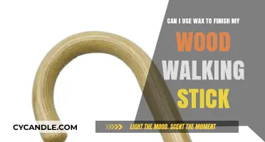 Using Wax to Finish Your Wood Walking Stick: Tips and Advice