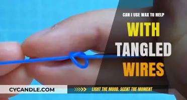 Wax Wonders: A Simple Hack to Untangle Stubborn Wires