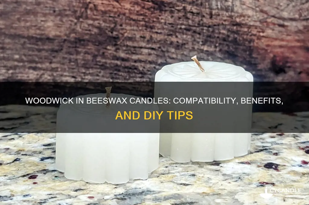 can i use woodwick in beeswax candle