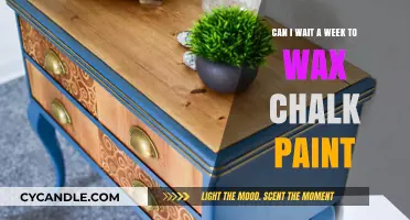 Should You Wait a Week to Wax Chalk Paint? Tips and Advice
