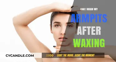 Post-Wax Armpit Care: Can You Wash After Waxing?