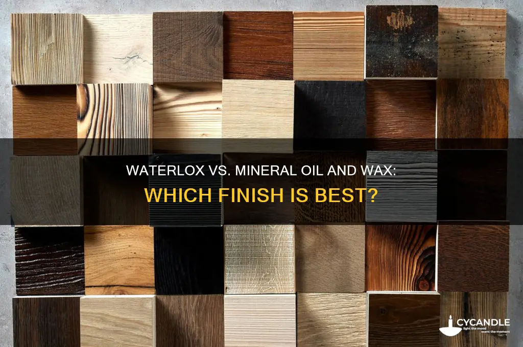 can i waterlox of mineral oil and wax