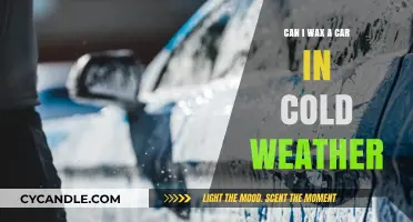 Waxing Your Car in Cold Weather: Tips and Best Practices