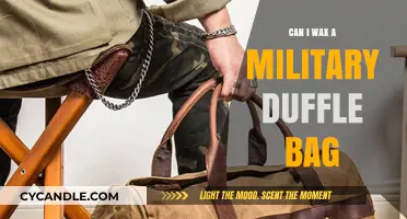 Waxing a Military Duffle Bag: Tips, Benefits, and Best Practices