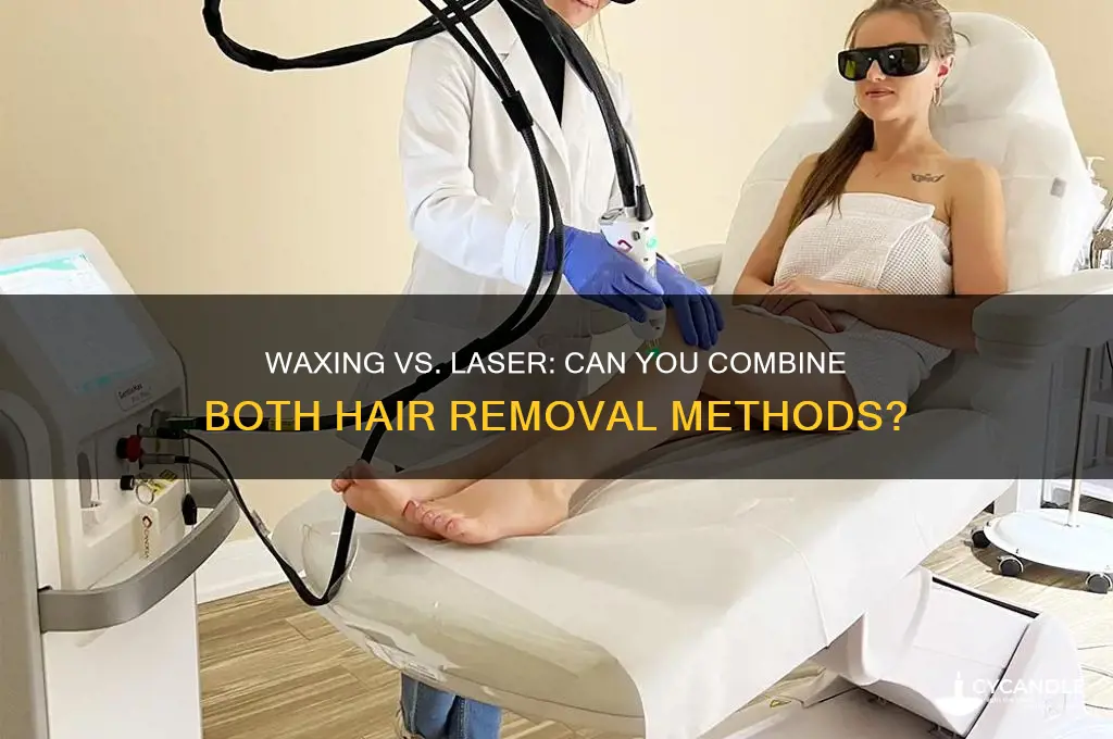 can i wax and do laser