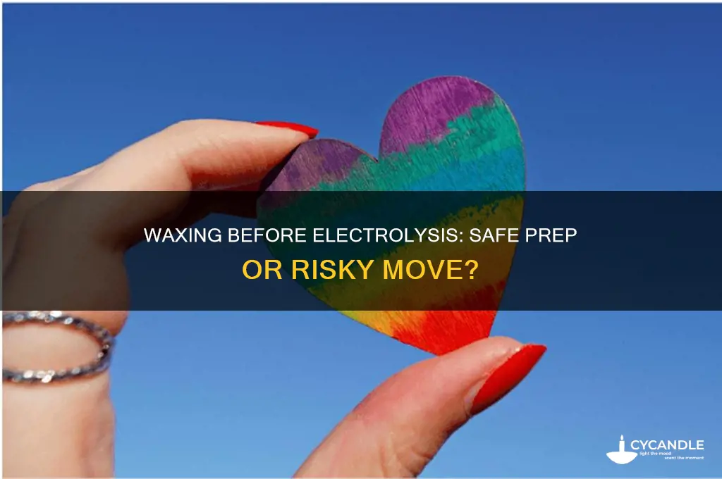 can i wax beforeextrokysis treatment
