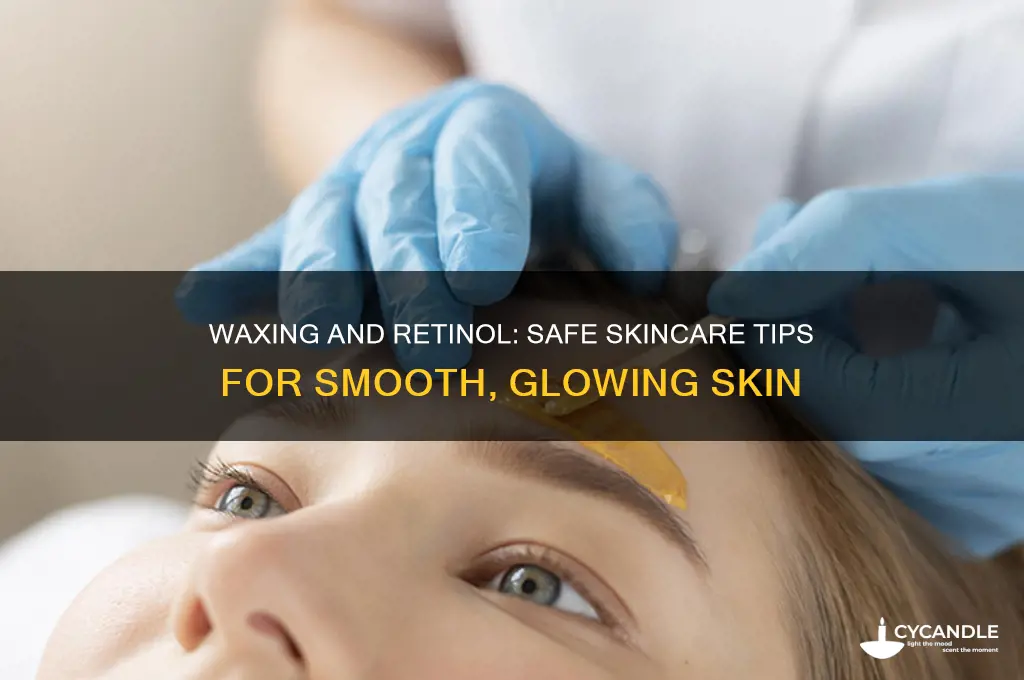 can i wax if i use retinol