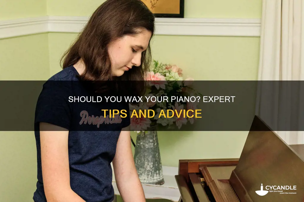 can i wax my piano