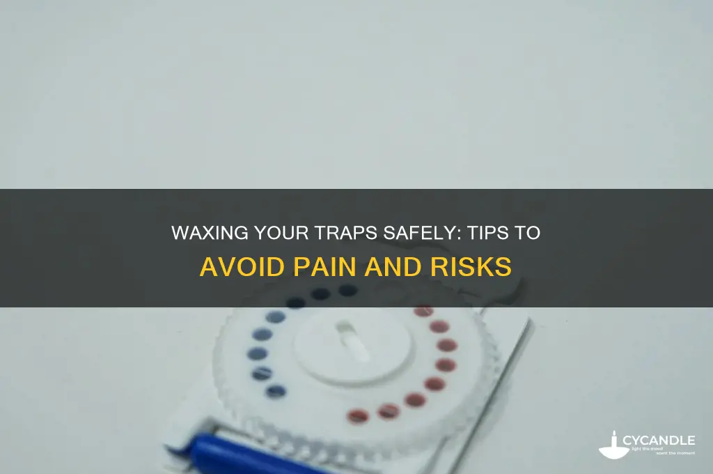 can i wax my traps without dying