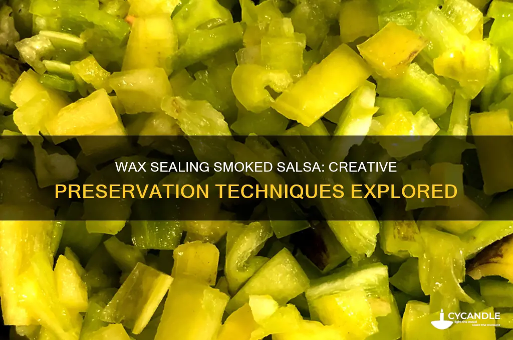 can i wax seal smoked salsa
