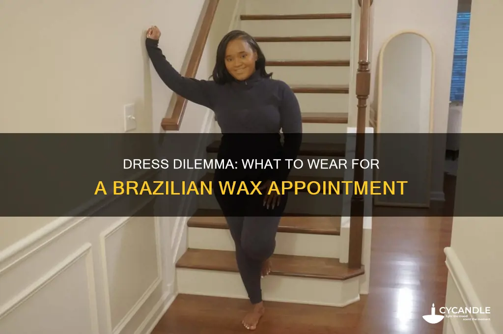 can i wear a dress to a brazilian wax