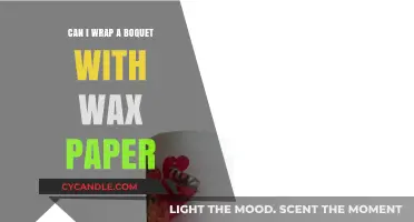 Wrapping Bouquets with Wax Paper: Creative Tips and Tricks