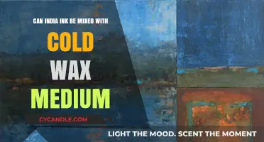 Mixing India Ink with Cold Wax Medium: Techniques and Tips