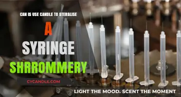 Using Candles to Sterilize Syringe Mushroom Cultivation: Safe or Risky?