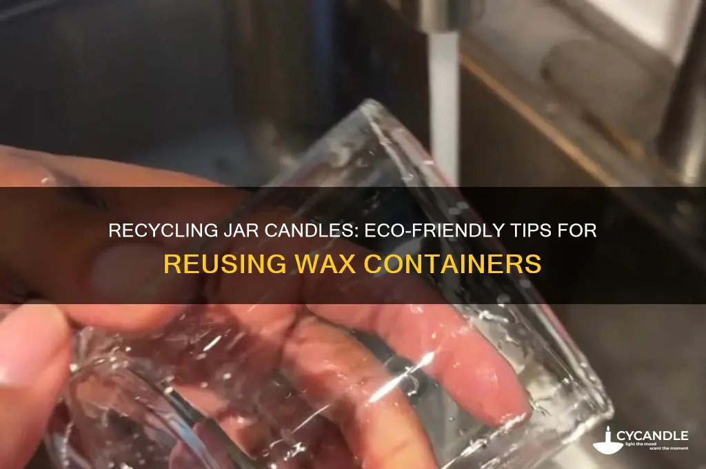can jar candles be recycled