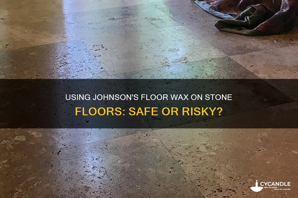 can johnsons floor wax be used on stone floors