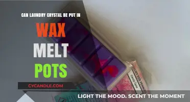 Using Laundry Crystals in Wax Melt Pots: Safe or Risky?