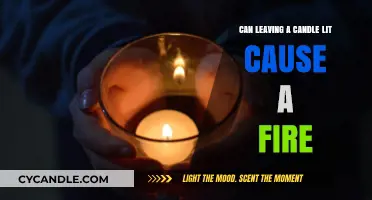 Candle Safety: Can Leaving a Lit Candle Cause a Fire?