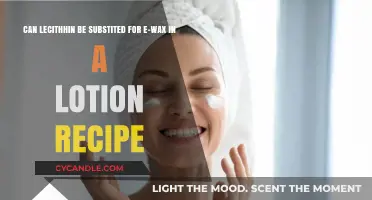 Lecithin vs. E-Wax: Can You Substitute in Lotion Recipes?