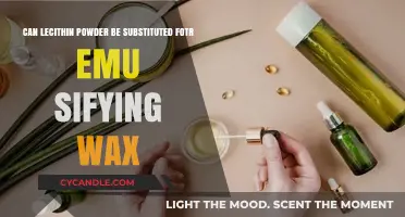 Lecithin Powder vs. Emulsifying Wax: Can One Substitute the Other?