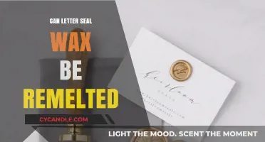 Can You Remelt Letter Seal Wax? A Practical Guide