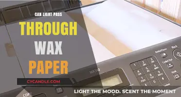 Does Wax Paper Allow Light to Pass Through? A Simple Experiment