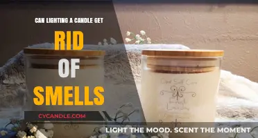 Can Lighting a Candle Eliminate Unwanted Odors? The Truth Revealed