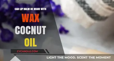 DIY Lip Balm: Coconut Oil and Wax Recipe Guide