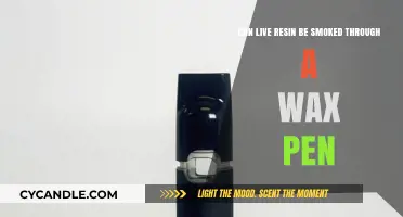 Smoking Live Resin with a Wax Pen: Is It Possible?