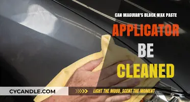 Cleaning Maguiar's Black Wax Paste Applicator: Tips and Tricks
