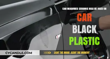 Using Maguire's Ceramic Wax on Black Car Plastic: Safe or Not?